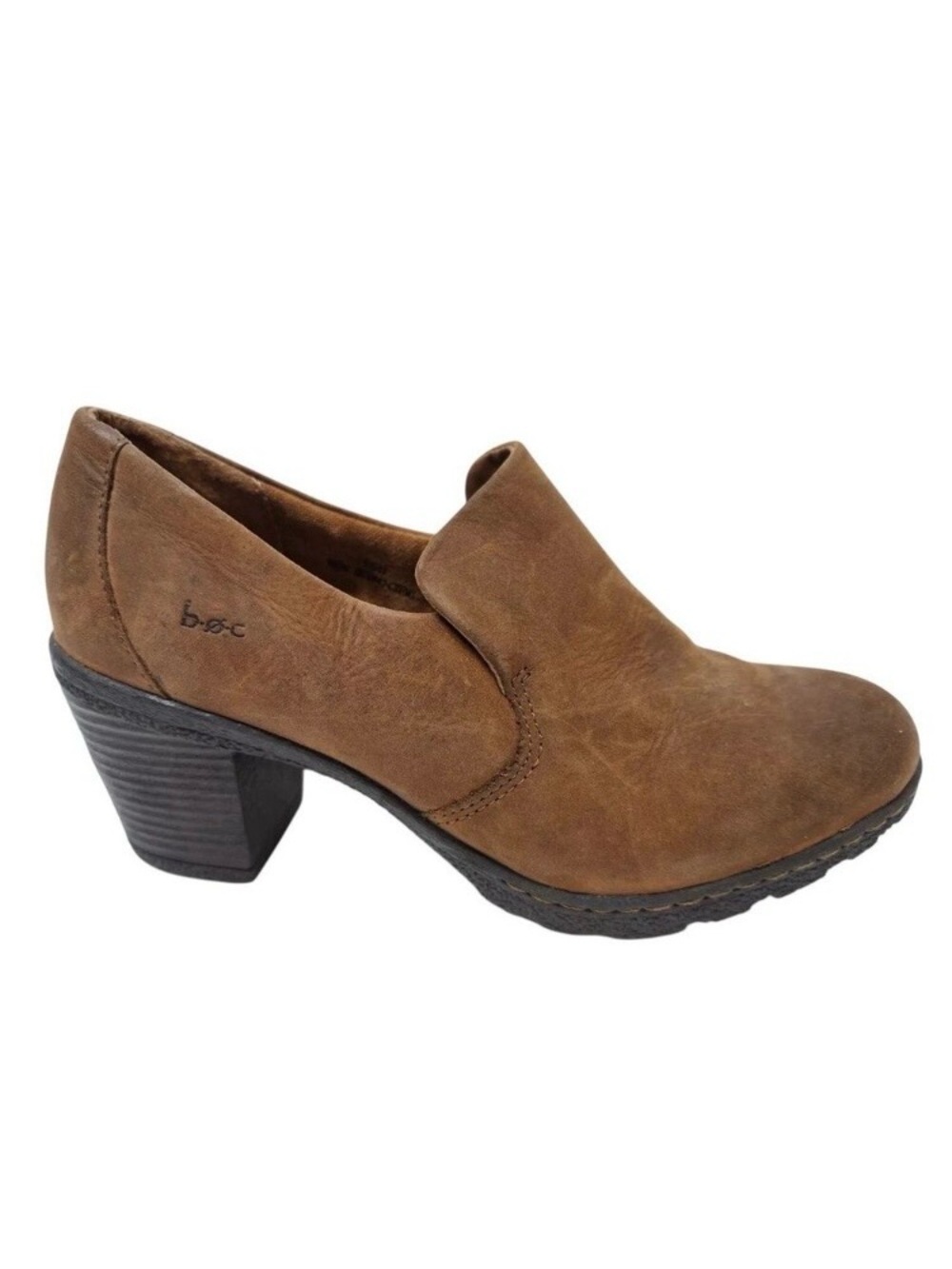 boc Women’s Brown Heel Slip-On Ankle Shoes